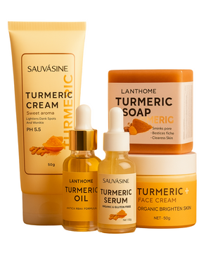 "Rutina Antiacné con Cúrcuma y Vitamina C – AILKE & KYLIEFIT"