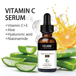 Sérum de Vitamina C - Antiarrugas, Reafirmante e Hidratante Facial
