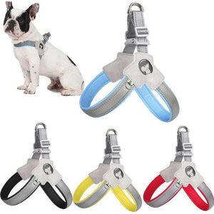 Adjustable Pet Harness with Leash Set - Reflective No-Pull Dog Harness