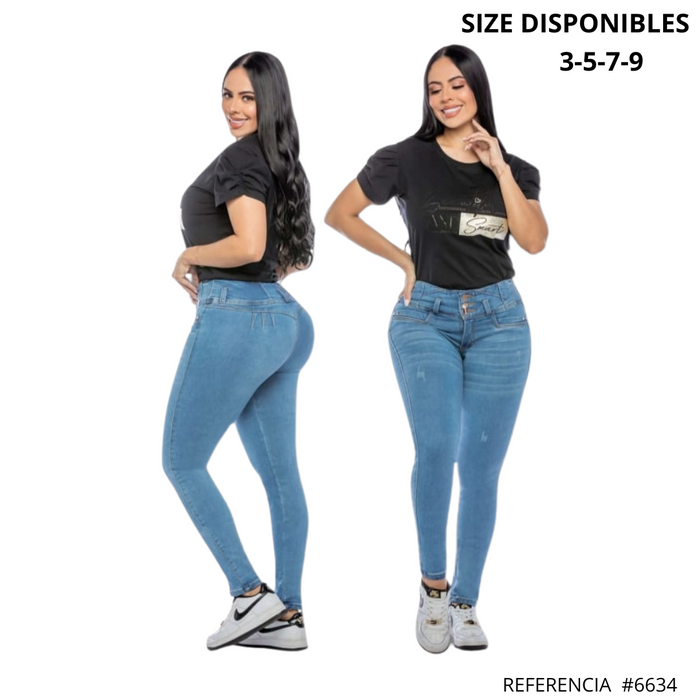 Jeans Colombianos Levanta cola REF.6634