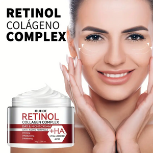 Renueva tu piel y elimina las arrugas: Crema Retinol antienvejecimiento, reafirmante e hidratante 30g